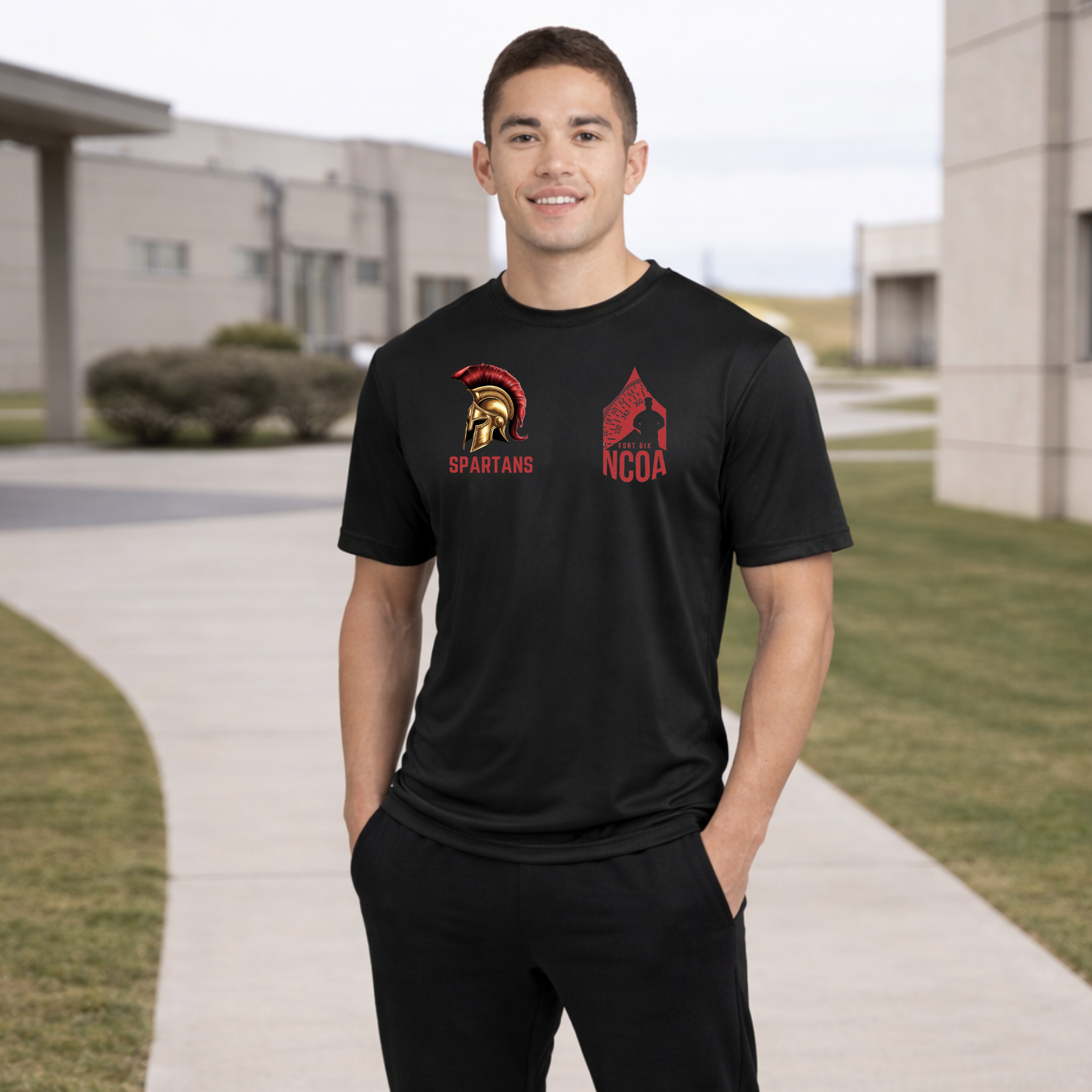 NCOA Spartan PLT PT Shirt