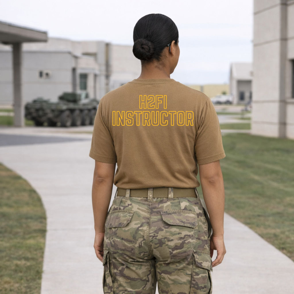 NCOA H2FI Instructor Coyote Shirt