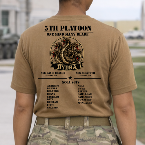 5th Platoon/Class Coyote T-Shirt